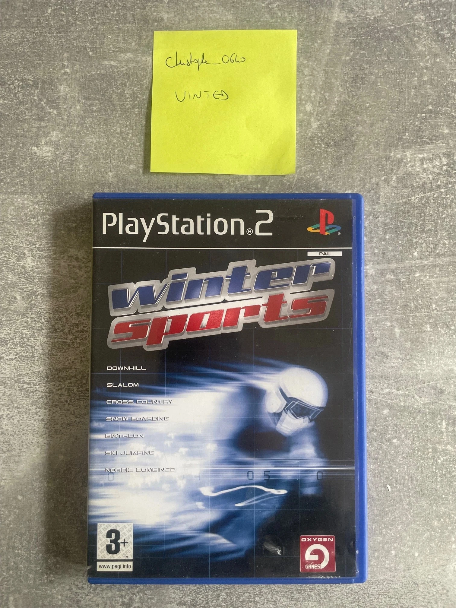 Jeu Winter sports pour Sony PS2 / playstation 2 en français.